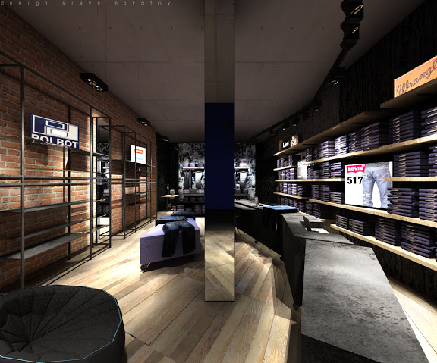 Design, projekt a vizualizace — Ing. arch. Novotný
